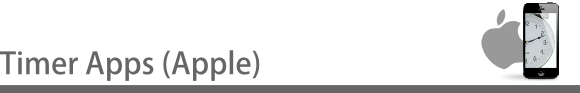 Visual Timer Apps in the Apple iTunes Store