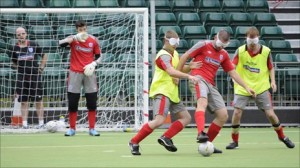 Soccer for the blind