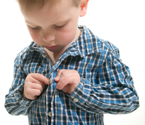 Dressing a sensory sensitive child