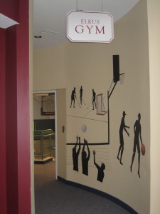 Gym Mural