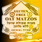 Gluten Free Oat Matzahs