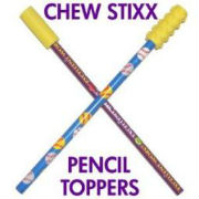 Chew Stixx Pencil Toppers