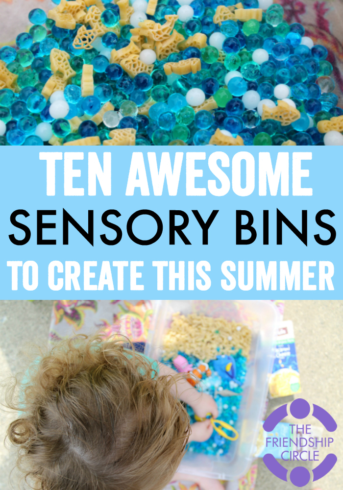 10 Awesome Sensory Bins to Create this Summer