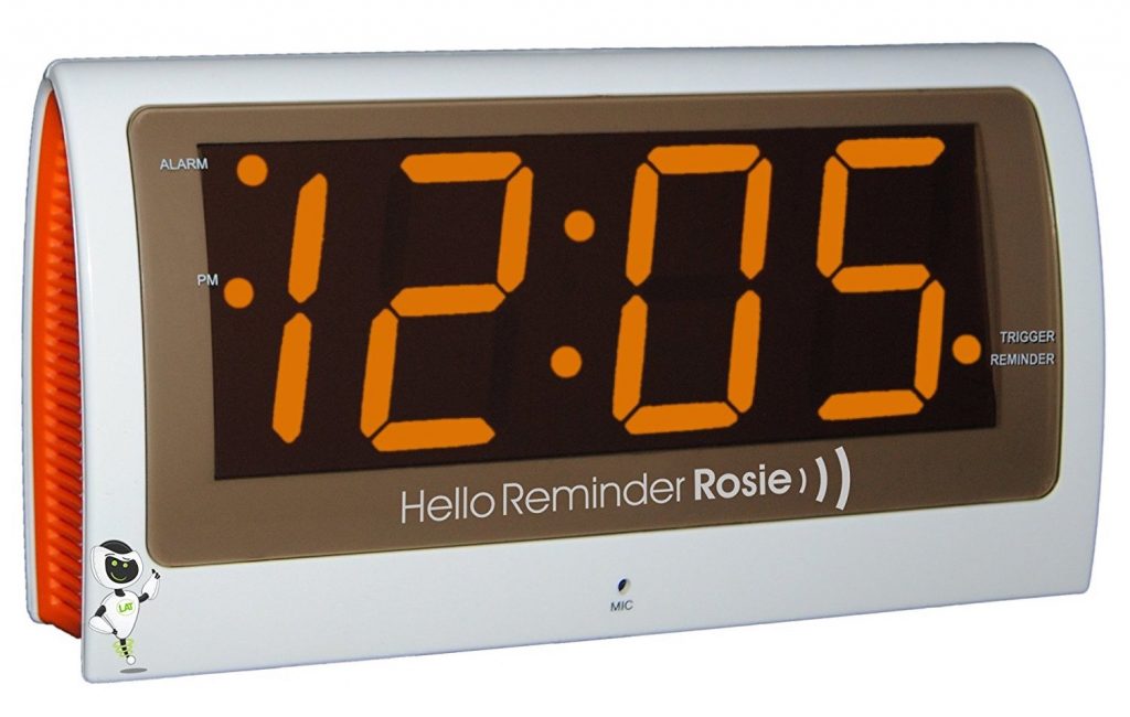 Alarm Clocks: Life Assistant Technologies Reminder Rosie Talking Alarm Clock