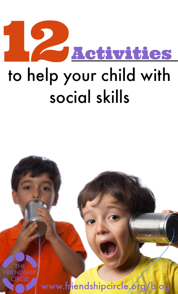 12 Activities to help your child with social skills
