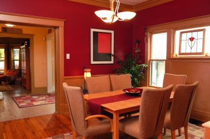 modern dining room