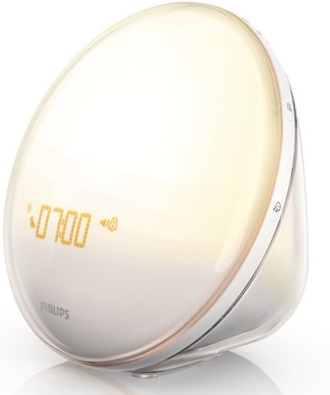 Alarm Clocks: Wake-Up Light With Colored Sunrise Simulation by Philips